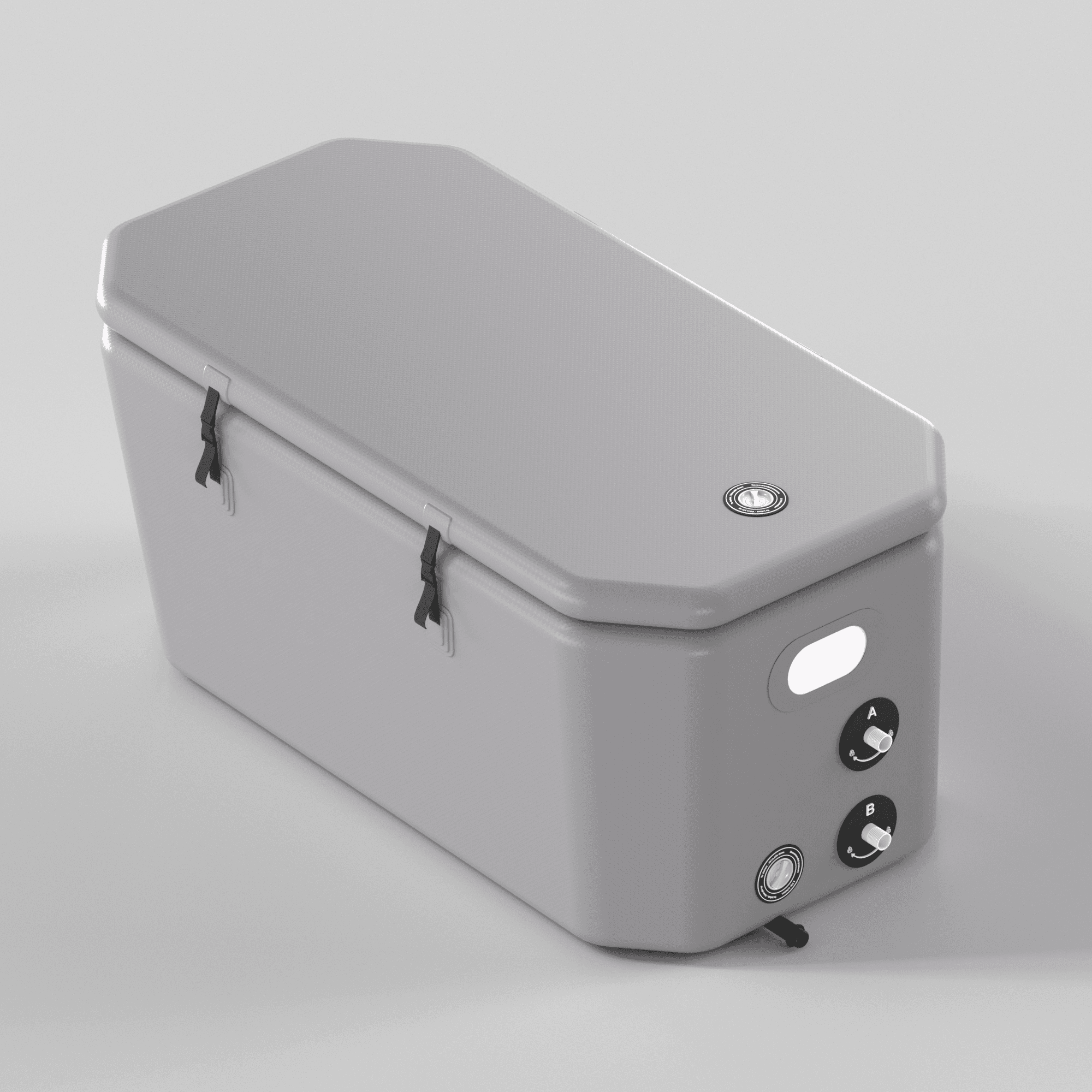 Ice Bath Air — Grey — view 1
