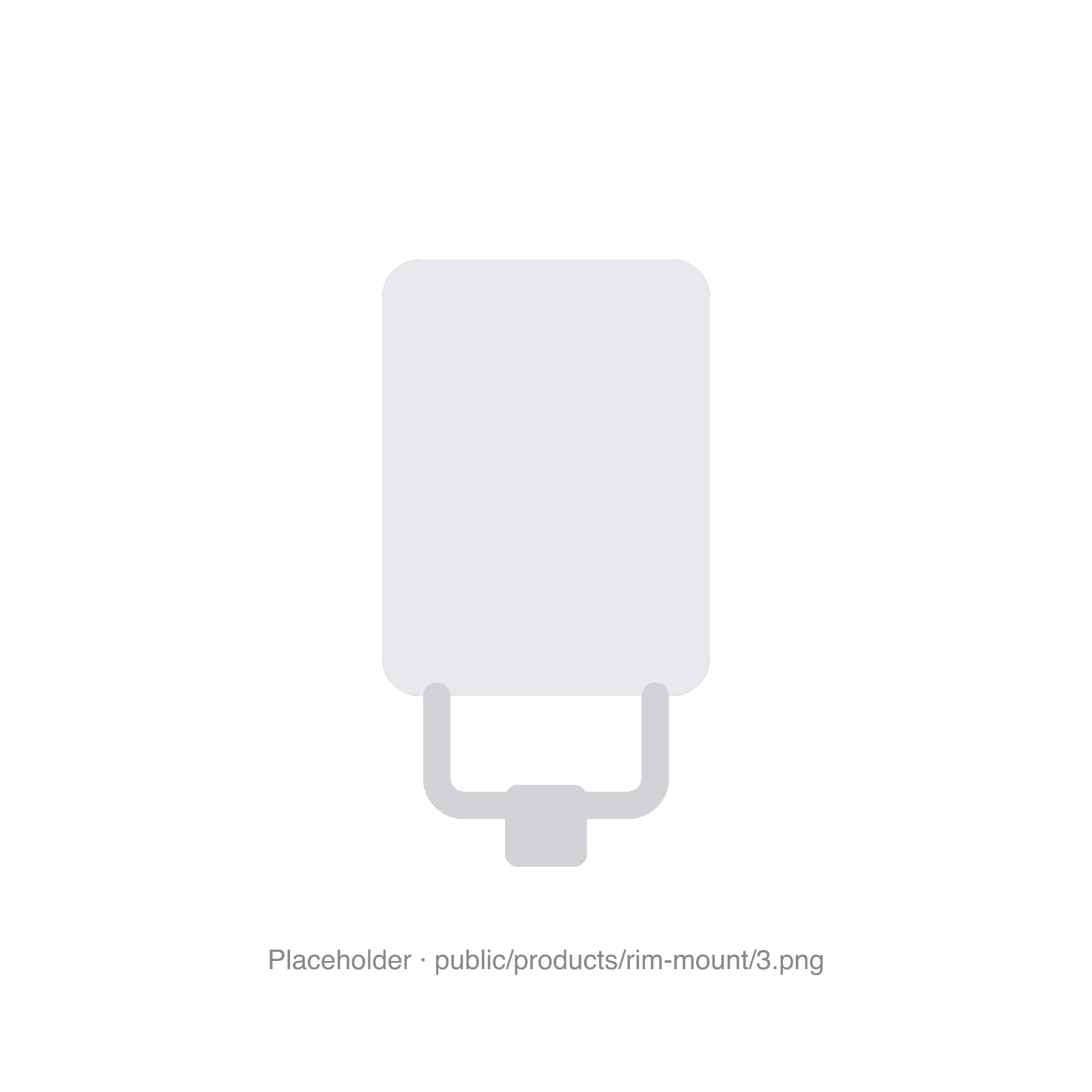 IUVE Rim Mount — White — view 3