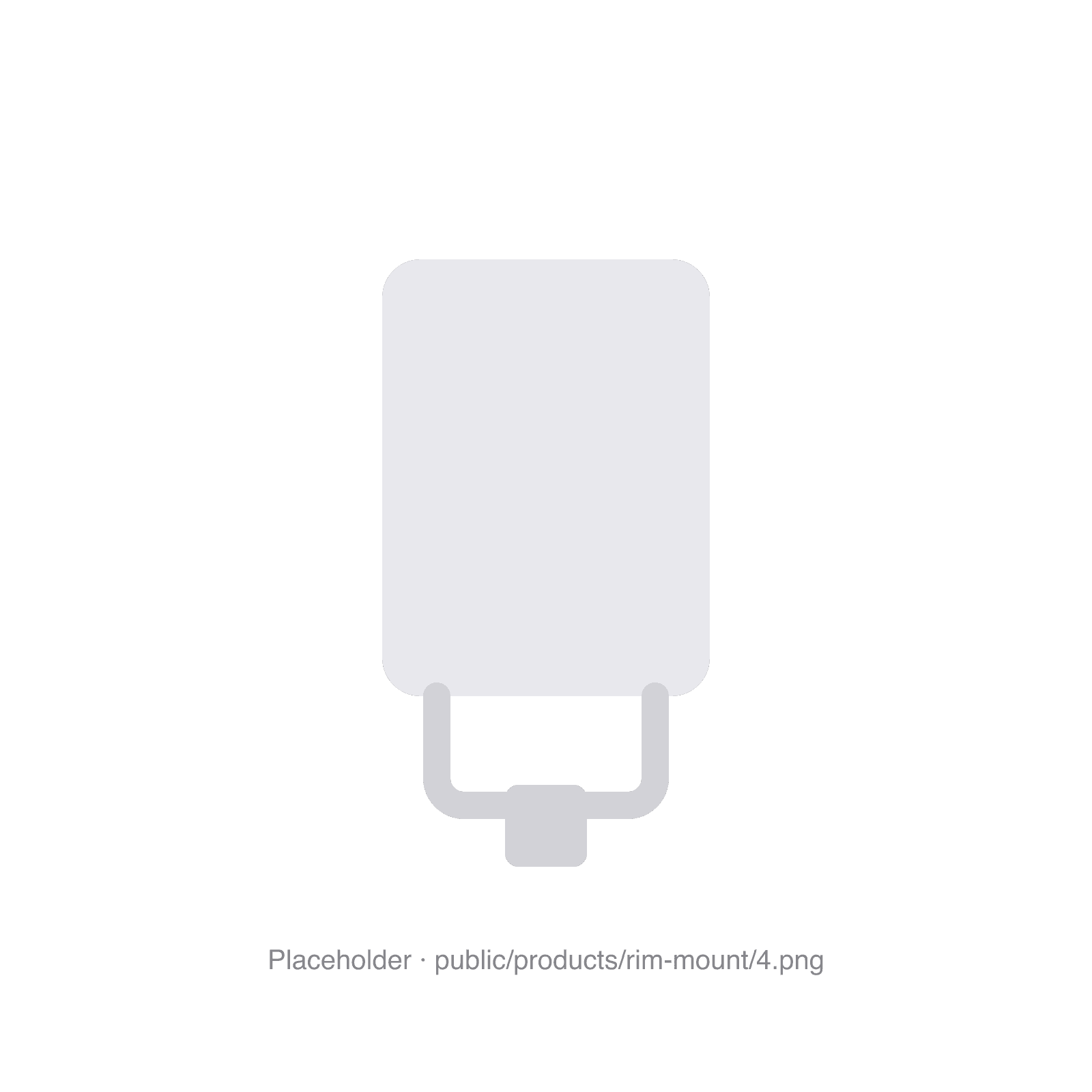 IUVE Rim Mount — White — view 4